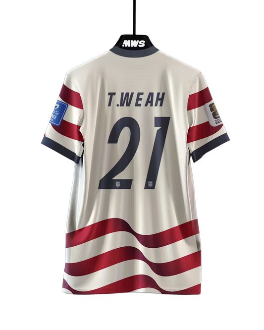 Tim Weah Spieltagstrikots