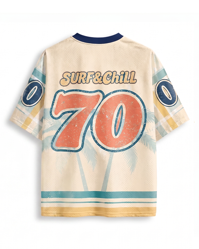 TheRetroTee Not Today Satan Mesh Jersey