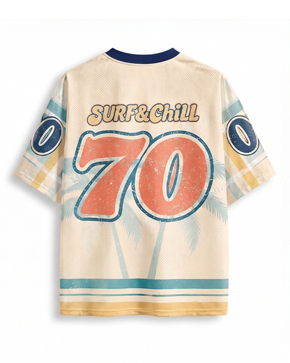 TheRetroTee Not Today Satan Mesh Jersey