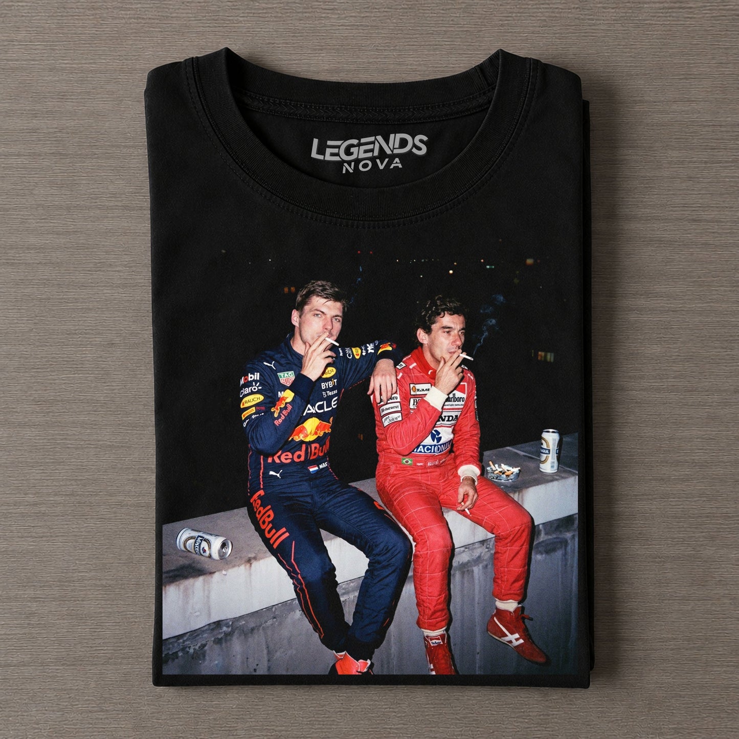 Senna & Max Verstappen F1 Legend T-shirt
