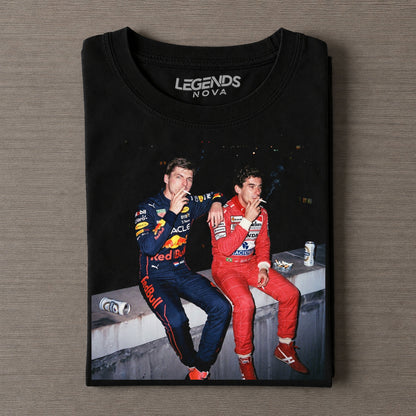 Senna & Max Verstappen F1 Legend T-shirt
