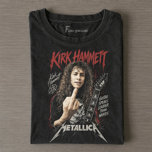 HEAVY METAL FAN ART PORTRAIT TEE