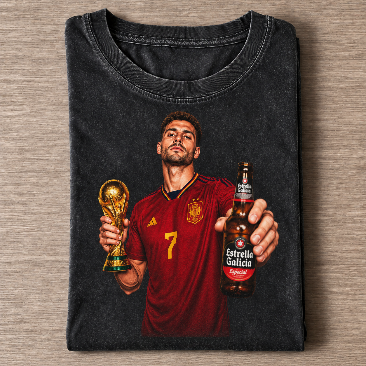 Spain FIFA 2026 Champion Custom Tee