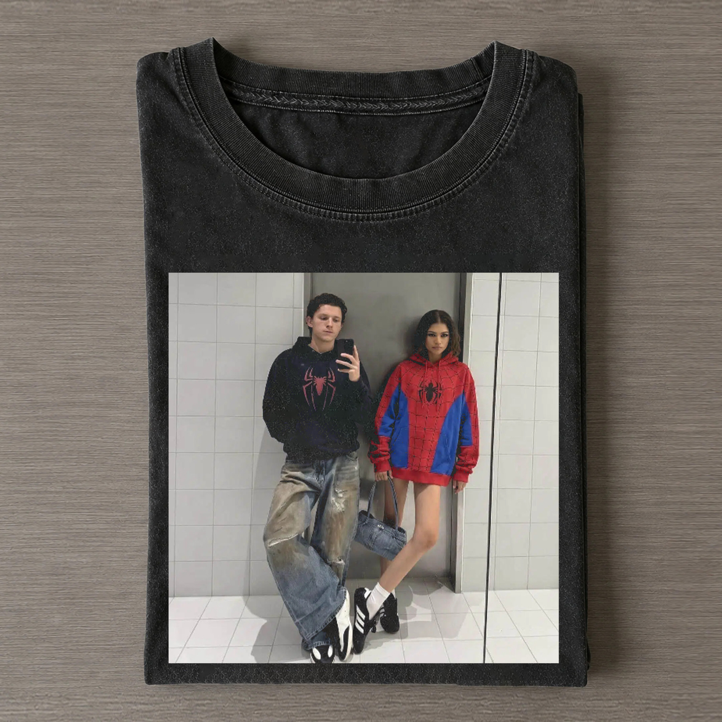 Vintage Superhero Style Graphic T-Shirt V2