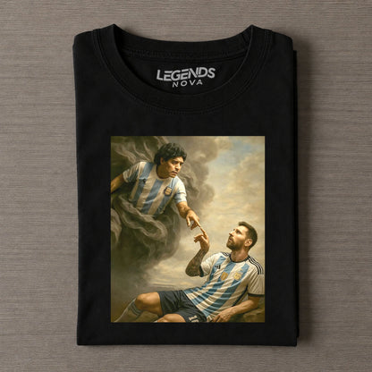 Diego Maradona & Messi Argentina Legends T-shirt