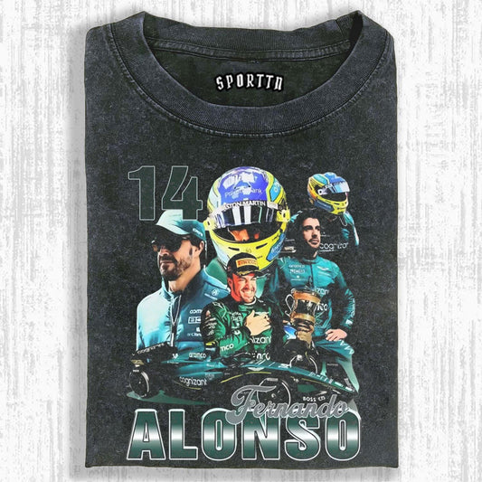 Fernando Alonso F1 Tee/Sweatshirt/Hoodie