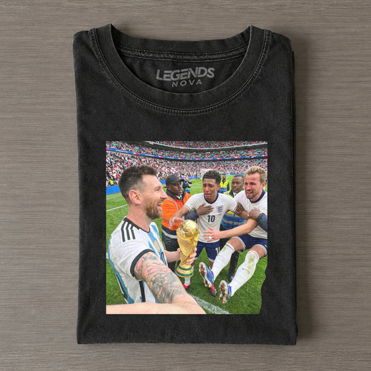 Bellingham, Kane & Messi World Cup Funny T-shirt