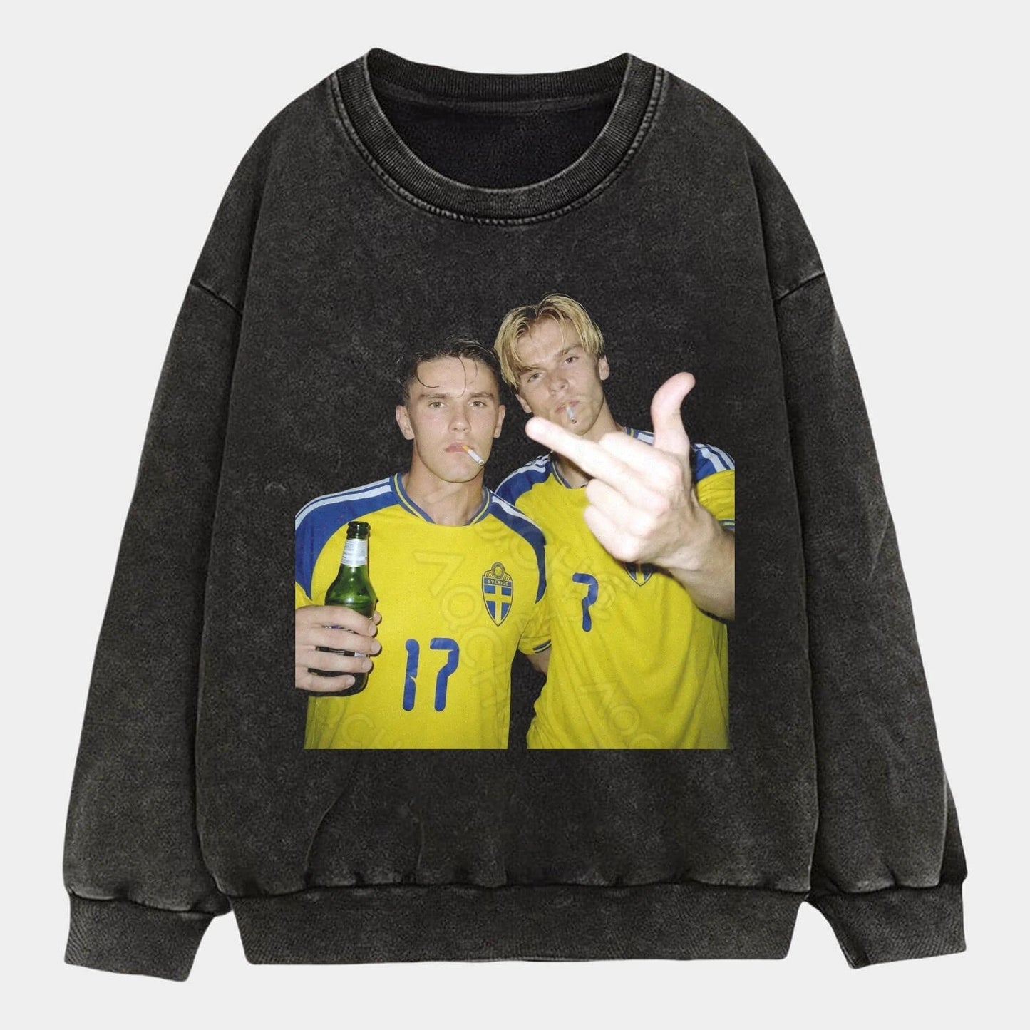 Schweden Fußball Style T-Shirt 3.4