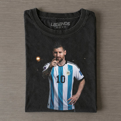 Argentina Messi funny Vintage Tee