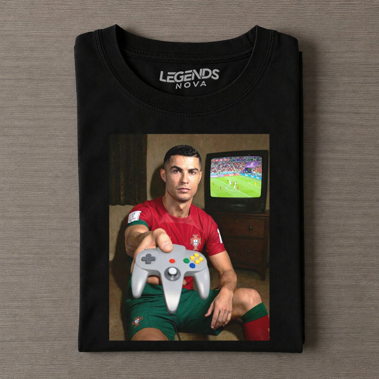 T-shirt drôle Cristiano Ronaldo