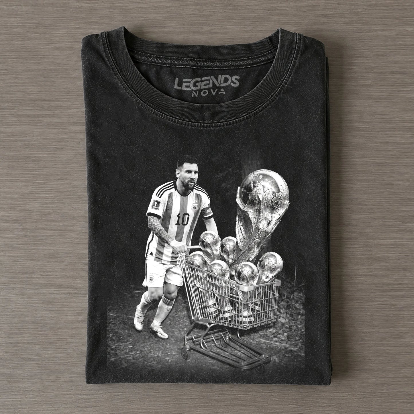 Argentina Messi funny Vintage Tee