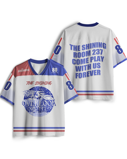 TheRetroTee The Overlook Hotel 1980er Jahre Mesh Trikot