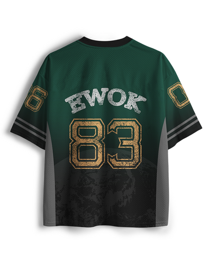 Maillot en résille TheRetroTee Camp d'été Forêt d'Endor Années 1980