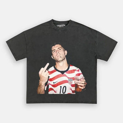 Christian Pulisic American Soccer Style Tee