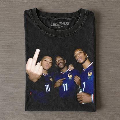 Kylian Mbappé & Michael Olise & Rayan Cherki & Michael Olise France Team Tee