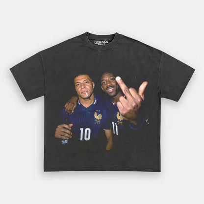 Kylian Mbappé & Ousmane Dembélé France 2026 T-shirt