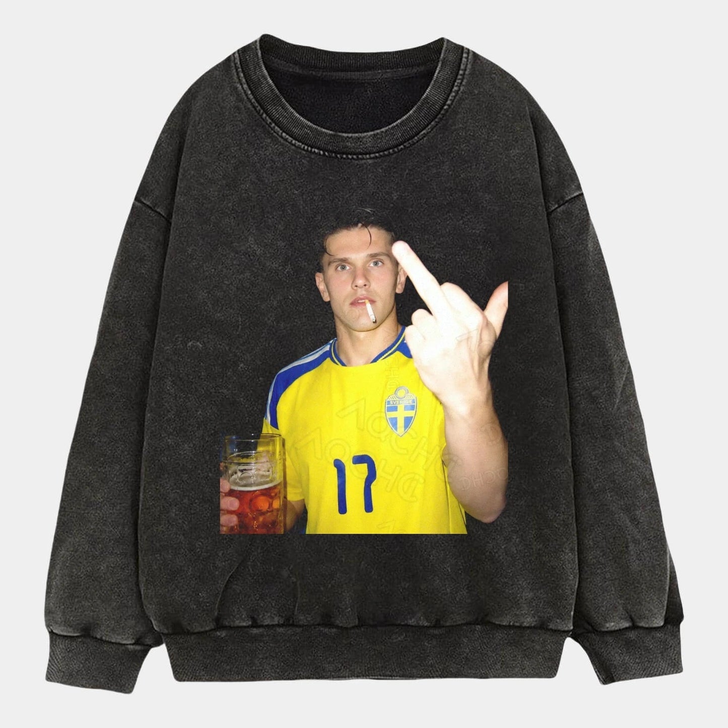 Tee style football Suède 9