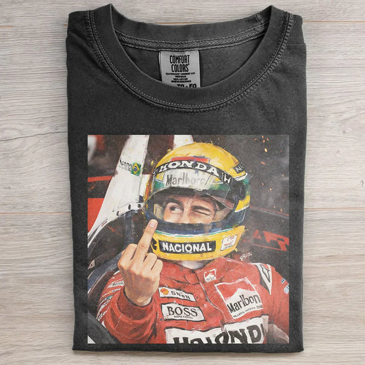 F1 Ayrton Senna Funny Meme T-Shirt