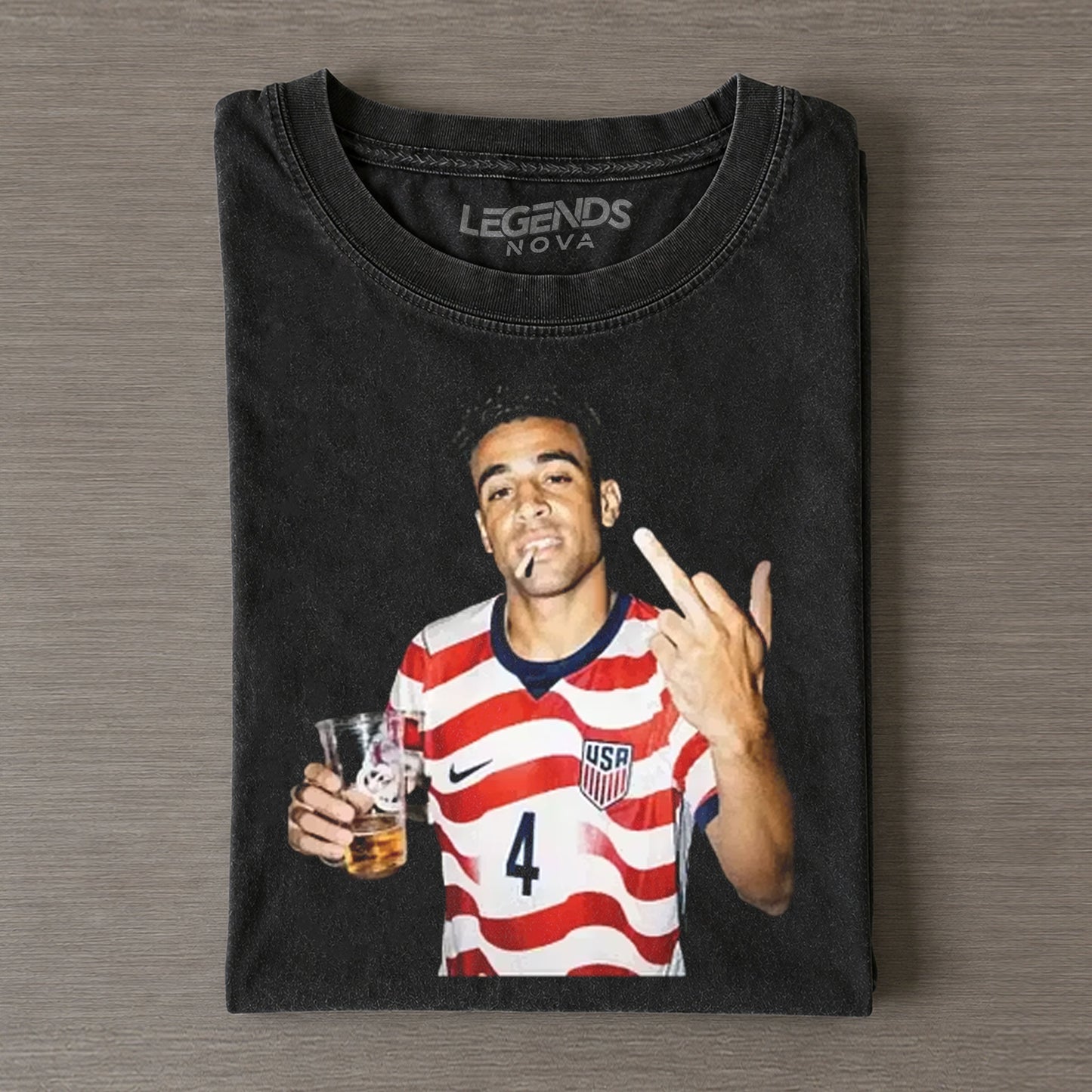 Tyler Adams American Soccer Style Tee