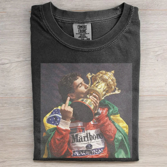 F1 Ayrton Senna Funny Meme T-Shirt