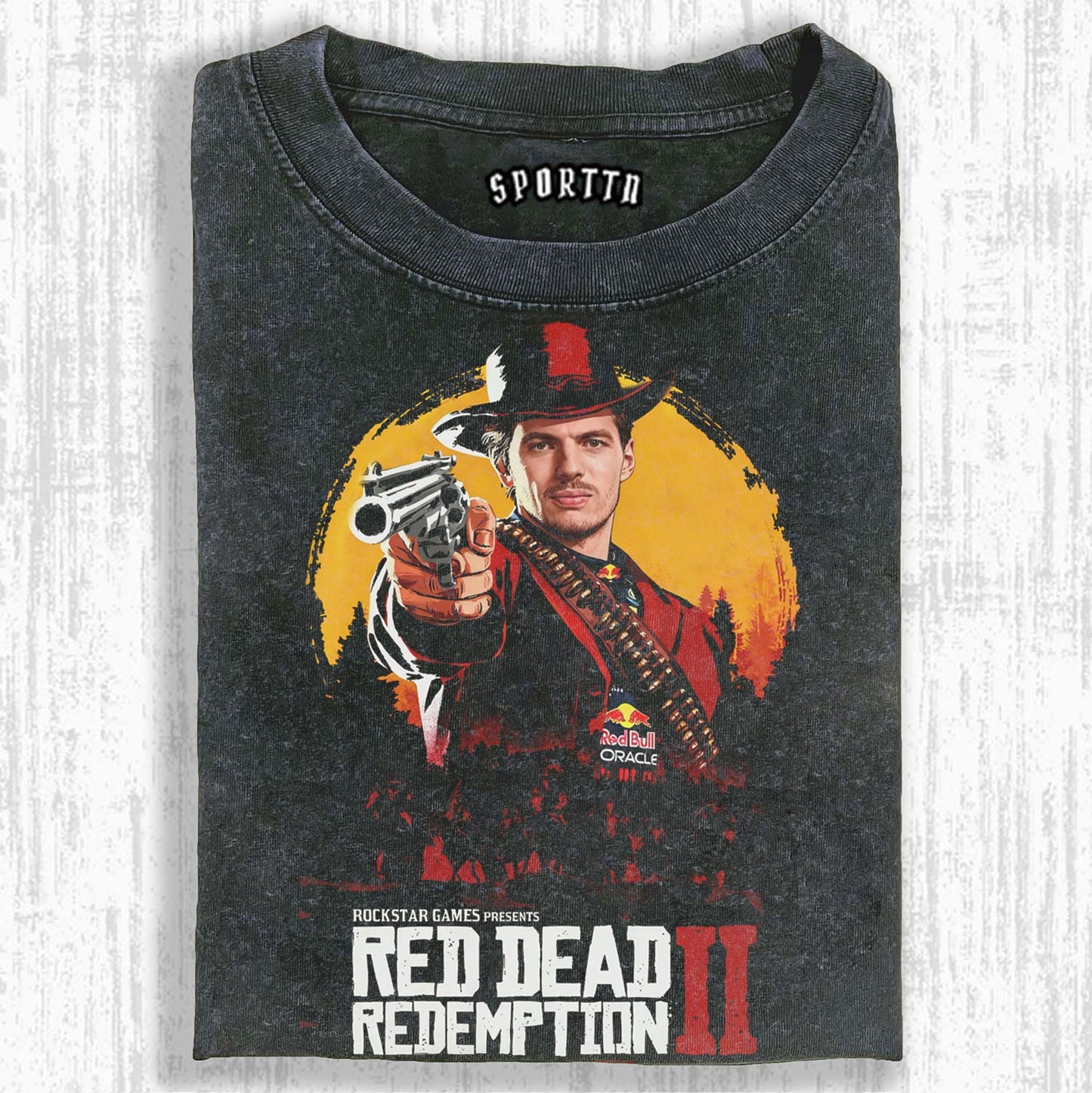 MAX VERSTAPPEN&RED DEAD REDEMPTION 2 TEE/SWEATSHIRT/HOODIE
