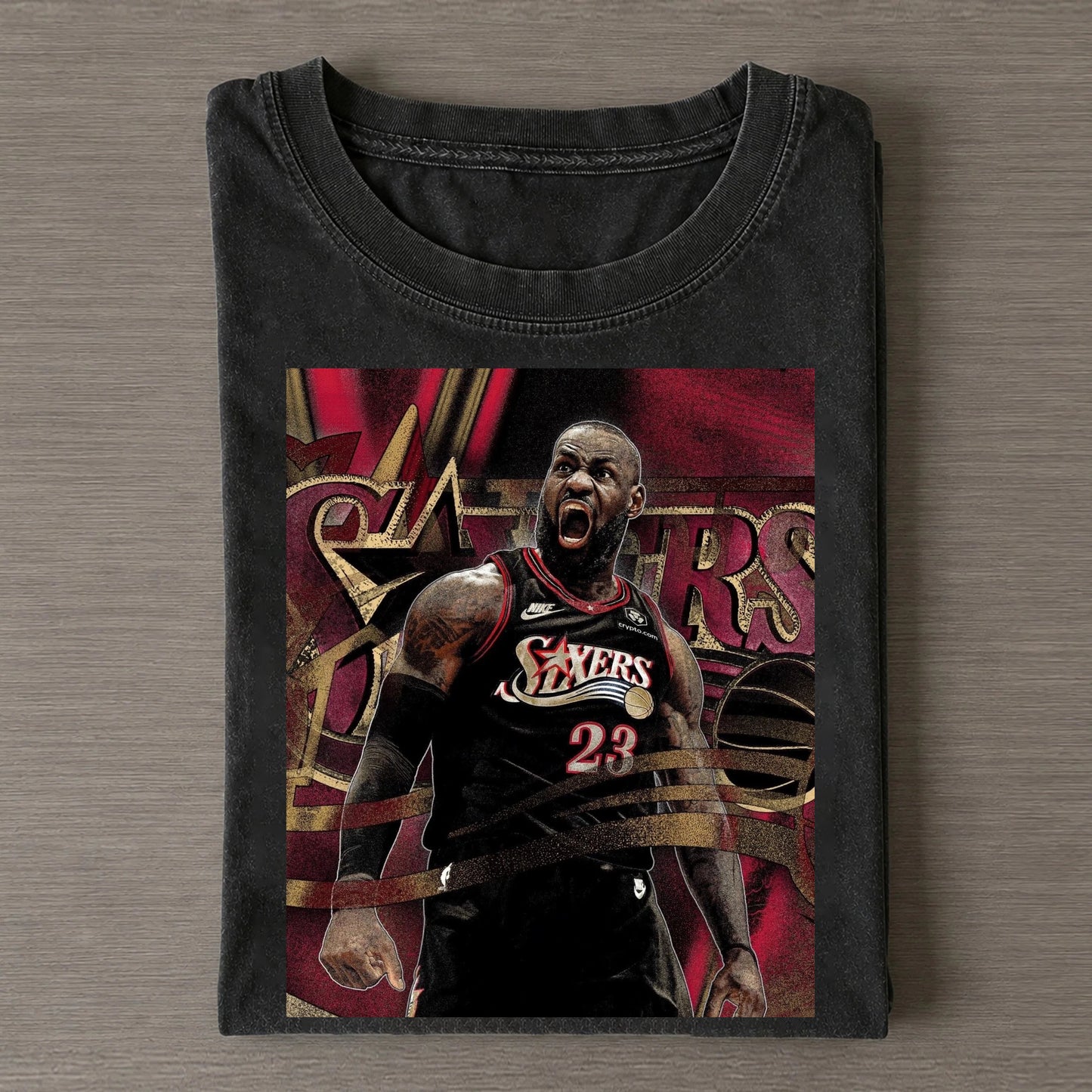 LBJ #23 Philadelphia 76ers Graphic V3 Tee
