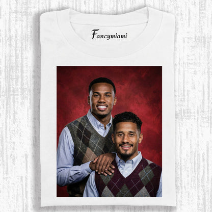 TEE VINTAGE STYLE « CHAMPION DE FOOTBALL » EFFET USÉ