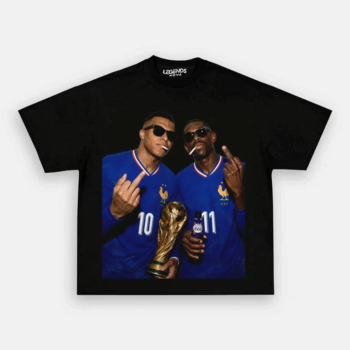 Kylian Mbappé & Ousmane Dembélé France 2026 T-shirt