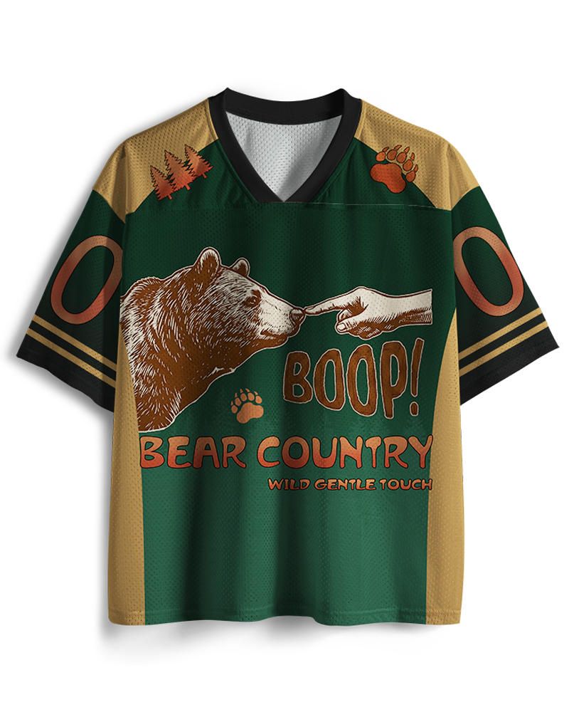 TheRetroTee Boop 90er-Jahre Mesh-Trikot