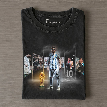 SÜDAMERIKA FUSSBALL GLANZMOMENT VINTAGE T-SHIRT