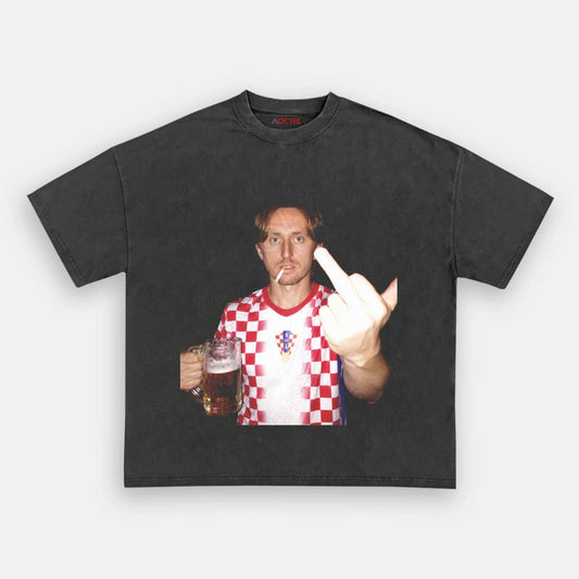 Croatia Football Style Tee