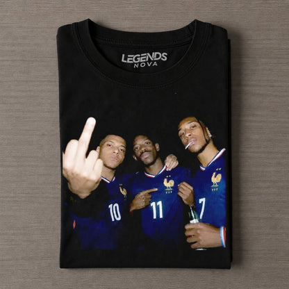 Kylian Mbappé & Michael Olise & Rayan Cherki & Michael Olise France Team Tee