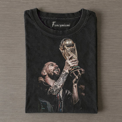 SOUTH AMERICA FOOTBALL GLORY MOMENT VINTAGE TEE
