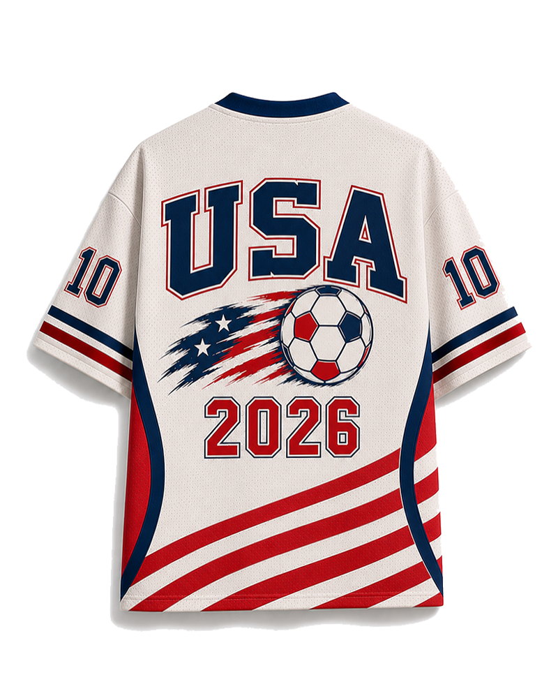 Maillot de Foot Classique en Mesh TheRetroTee USA