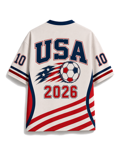 Maillot de Foot Classique en Mesh TheRetroTee USA
