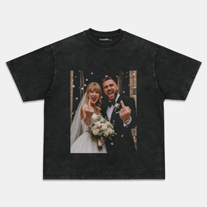 Hochzeits-T-Shirt von Taylor & Kyle