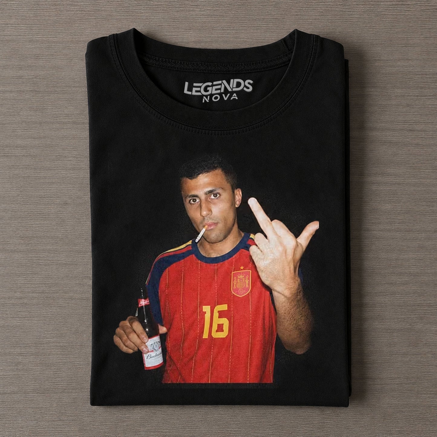 Spanien Fußball Stil Vintage T-Shirt
