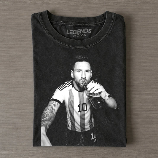 Argentina Messi funny Vintage Tee