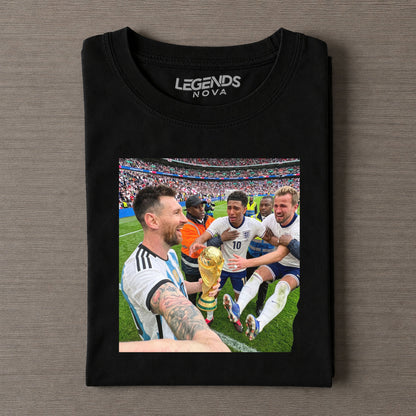 Bellingham, Kane & Messi World Cup Funny T-shirt