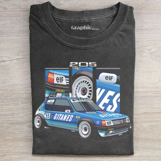 Peugeot 205 illustration Tee