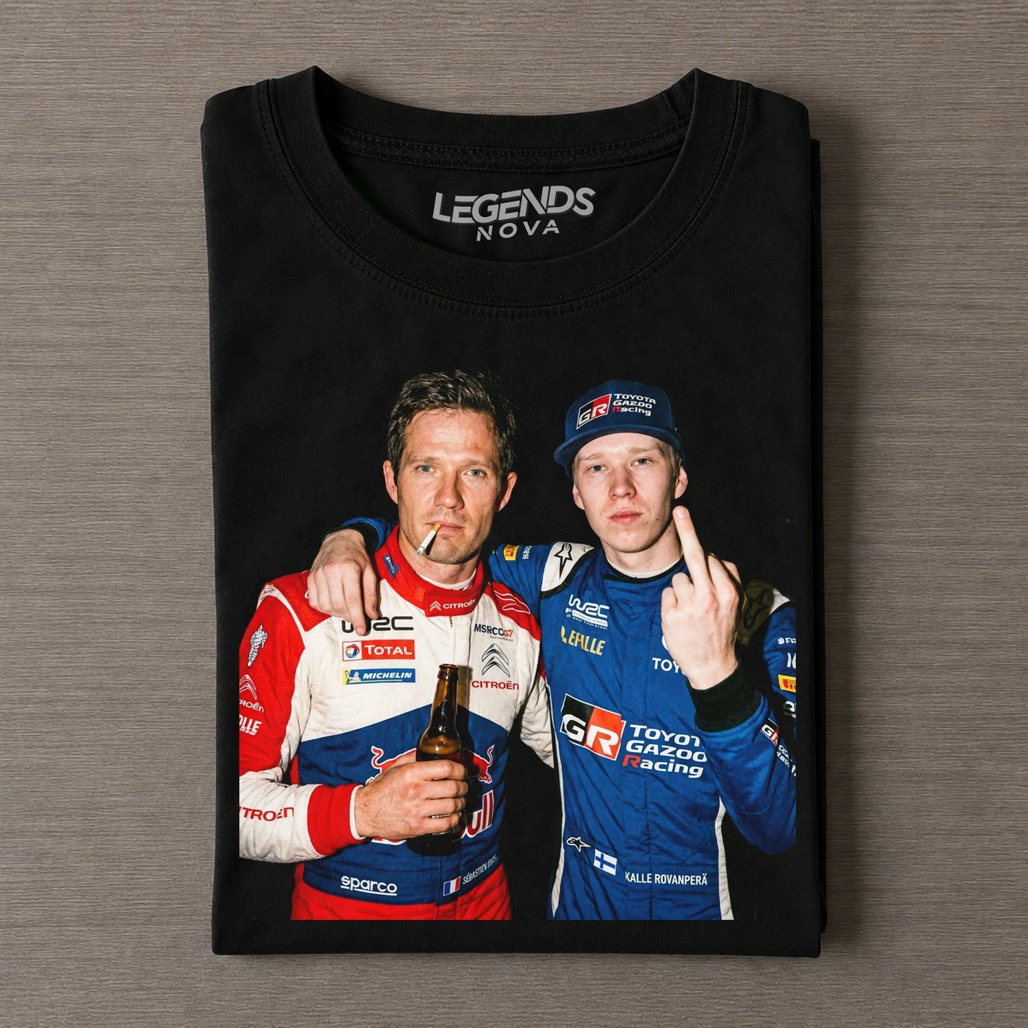 Sébastien Ogier & Kalle Rovanperä 2026 Secto Rally Finland｜WRC Tee