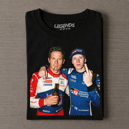 Sébastien Ogier & Kalle Rovanperä 2026 Secto Rally Finland｜WRC Tee
