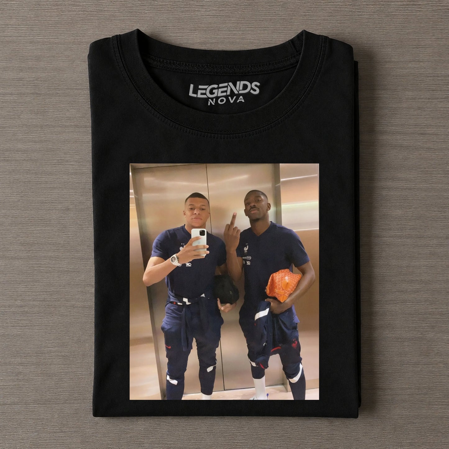 Kylian Mbappé & Ousmane Dembélé France 2026 World Cup Vintage T-Shirt