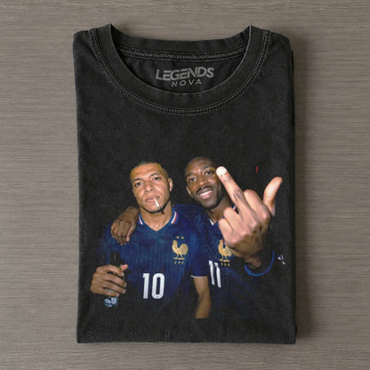 Kylian Mbappé & Ousmane Dembélé France 2026 T-shirt