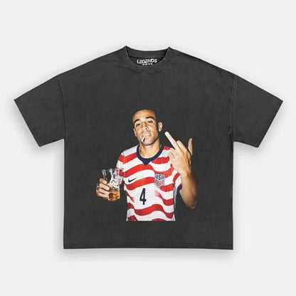 Tyler Adams American Soccer Style Tee