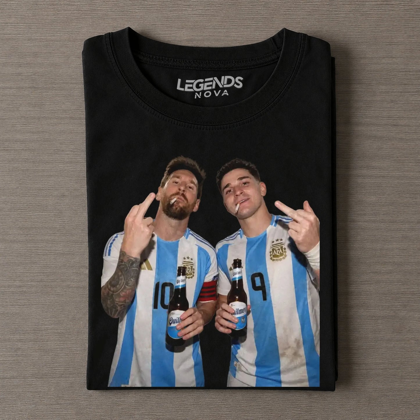 Lionel Messi & Julián Álvarez Argentina Tee