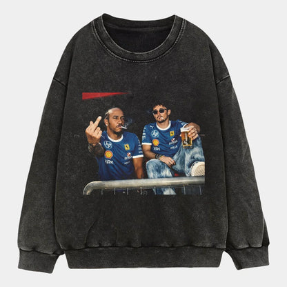 F1 Lewis Hamilton & Charles Leclerc T-Shirt