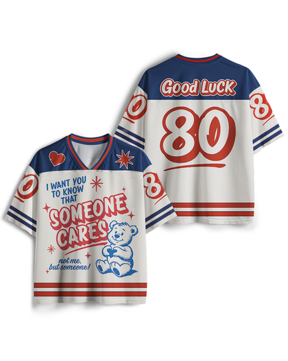 TheRetroTee Someone Cares 1950er Netz-Trikot