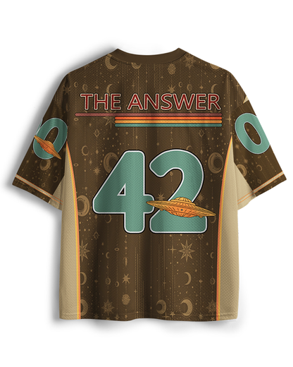 TheRetroTee The Meaning of Life Mesh-Trikot