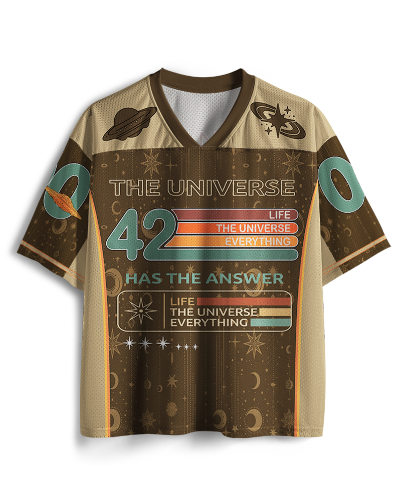 TheRetroTee The Meaning of Life Mesh-Trikot